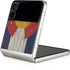 Colorado Flag Dark Wood Galaxy Z Flip3 5G Skin